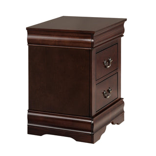 Louis Philippe Transitional Nightstand For Bedroom
