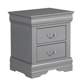 Louis Philippe Transitional Nightstand For Bedroom