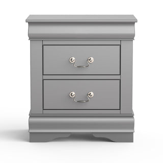 Louis Philippe Transitional Nightstand For Bedroom