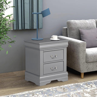 Louis Philippe Transitional Nightstand For Bedroom