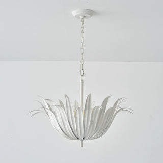 6-Light Industrial Flower Pendant Lighting with Adjustable Hanging Length