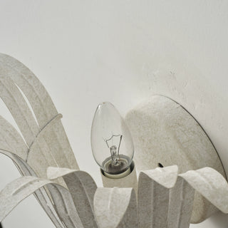 1-Light French Style Vintage Flower Wall Sconces Lighting