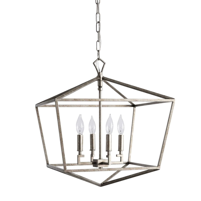 4-Light Industrial Simple Pendant Lighting with Adjustable Hanging Length