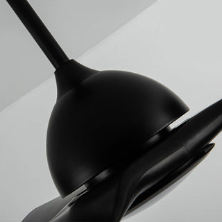 52" Vaczon Hamptons 3 Blades Ceiling Fan with LED Light and Remote Control