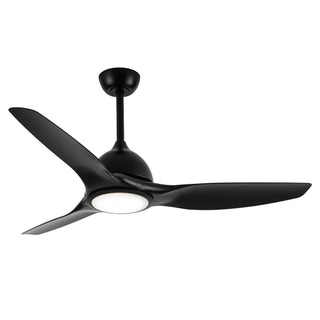 52" Vaczon Hamptons 3 Blades Ceiling Fan with LED Light and Remote Control