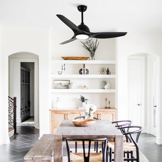 52" Vaczon Hamptons 3 Blades Ceiling Fan with LED Light and Remote Control