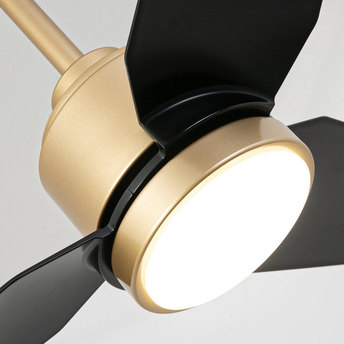 Vaczon 42 Inch 3-Blades Modern Ceiling Fan with Remote Control and LED Light