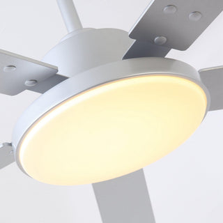 Vaczon 52 Inch Double-sided Blades Modern Ceiling Fan with Remote Control and LED Light