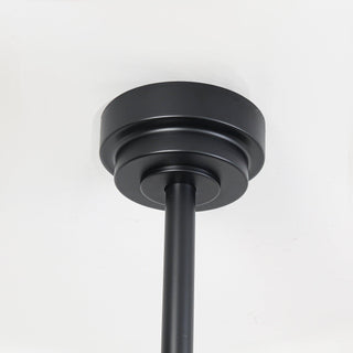 Vaczon Industrial 52 Inch 60 Inch Downrod Ceiling Fan with Light APP Remote Control