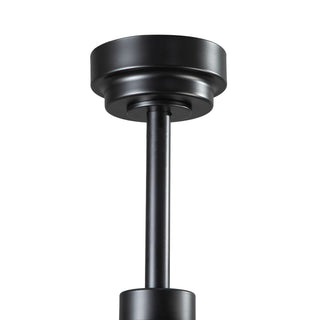 52 Inch Polly Double-sided Blades Downrod Mount Ceiling Fan with Light and APP & Remote Control