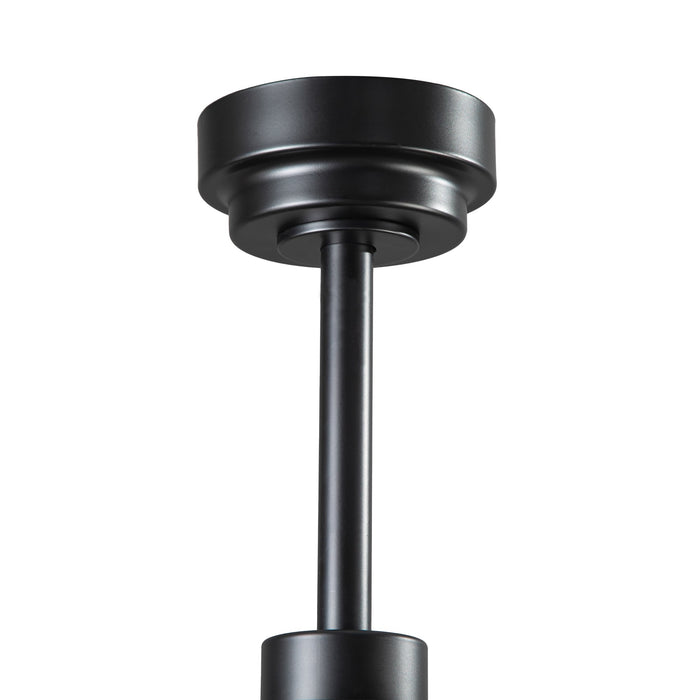 52 Inch Polly Double-sided Blades Downrod Mount Ceiling Fan with Light and APP & Remote Control