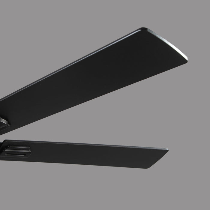 52 Inch Polly Double-sided Blades Downrod Mount Ceiling Fan with Light and APP & Remote Control