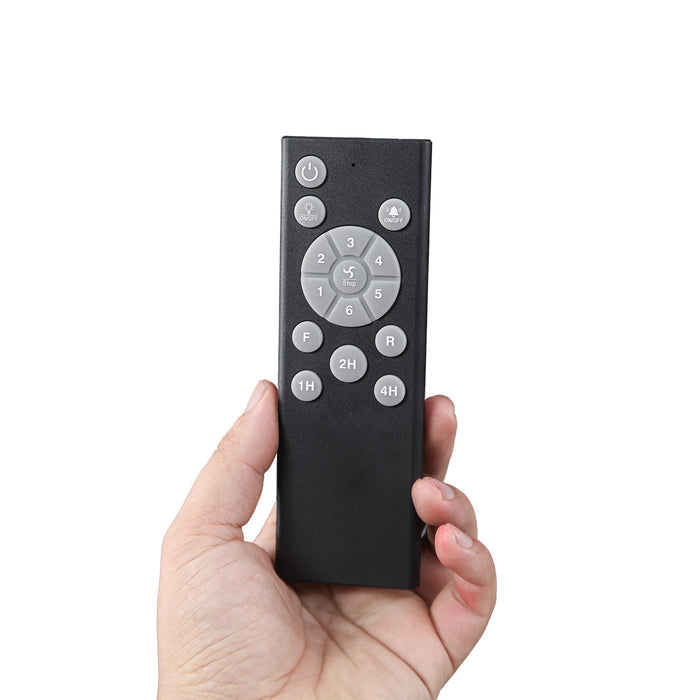 52 Inch Polly Double-sided Blades Downrod Mount Ceiling Fan with Light and APP & Remote Control