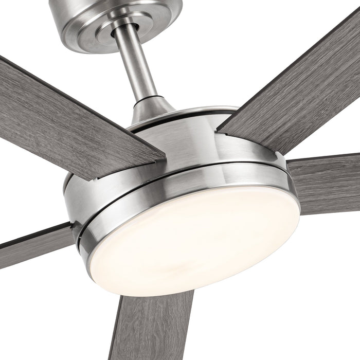 Vaczon 48 Inch Tracy Downrod Mount LED Ceiling Fan with APP & Remote Control