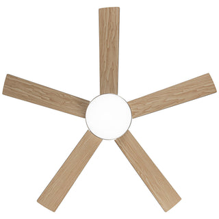 Vaczon 48" 5 Blades Hamptons Industrial DC Motor Ceiling Fan with LED Lighting and Remote Control