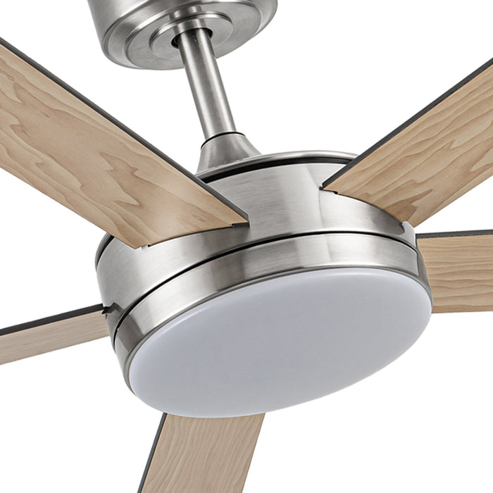 Vaczon 48 Inch Tracy Downrod Mount LED Ceiling Fan with APP & Remote Control