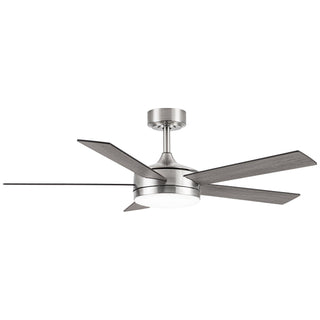 Vaczon 48" 5 Blades Hamptons Industrial DC Motor Ceiling Fan with LED Lighting and Remote Control