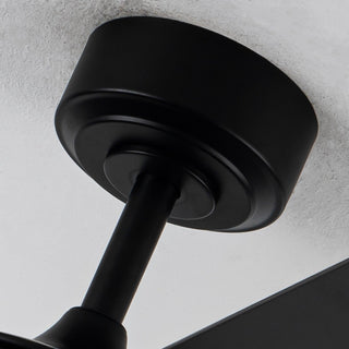 Vaczon 48" 5 Blades Hamptons Industrial DC Motor Ceiling Fan with LED Lighting and Remote Control