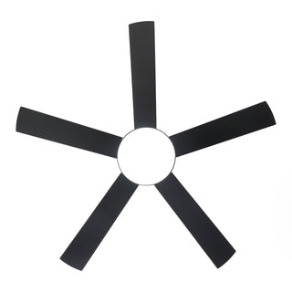 Vaczon 48 Inch Tracy Hamptons Downrod Mount LED Ceiling Fan with APP & Remote Control