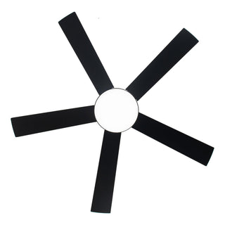 Vaczon 48" 5 Blades Hamptons Industrial DC Motor Ceiling Fan with LED Lighting and Remote Control