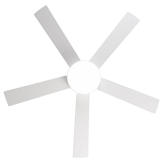 Vaczon 48" 5 Blades Hamptons Industrial DC Motor Ceiling Fan with LED Lighting and Remote Control