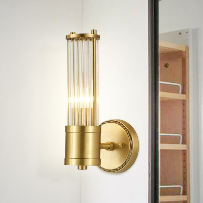 1-Light Modern Cylindrical Wall Sconce Lighting