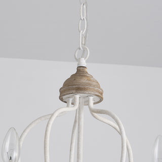 5-Light Classic Chandelier with French Country Candles