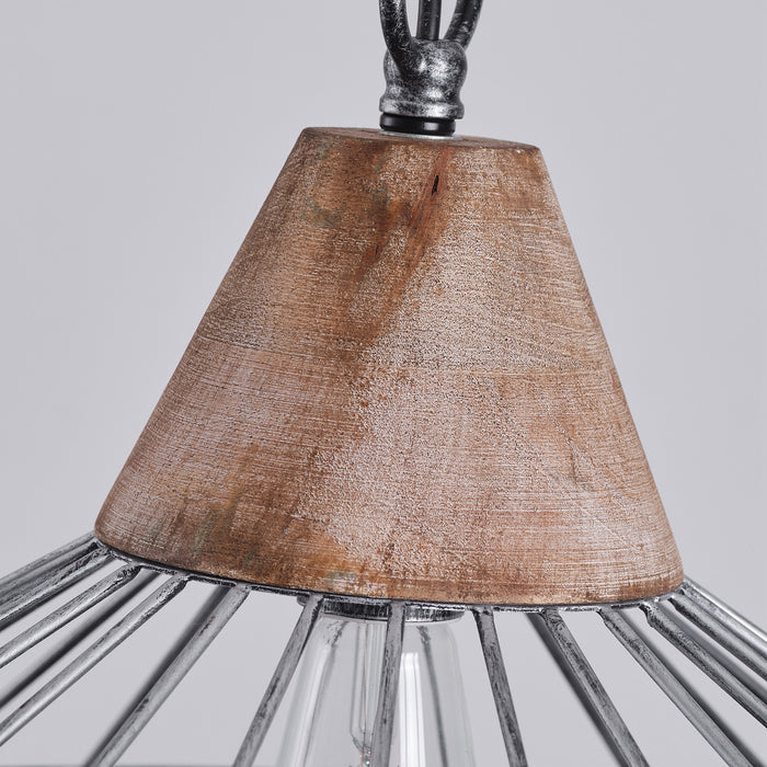 1-light Urban Wash Industrial Pendant Lighting