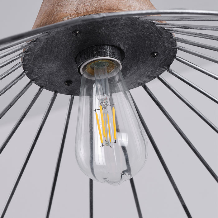 1-light Urban Wash Industrial Pendant Lighting