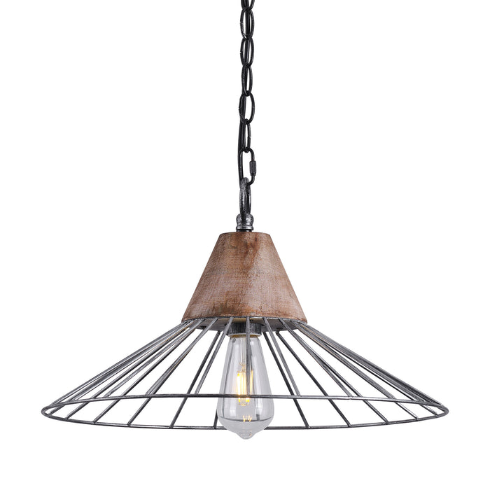 1-light Urban Wash Industrial Pendant Lighting