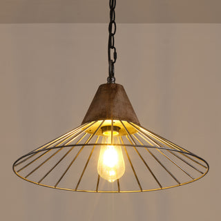 1-light Urban Wash Industrial Pendant Lighting