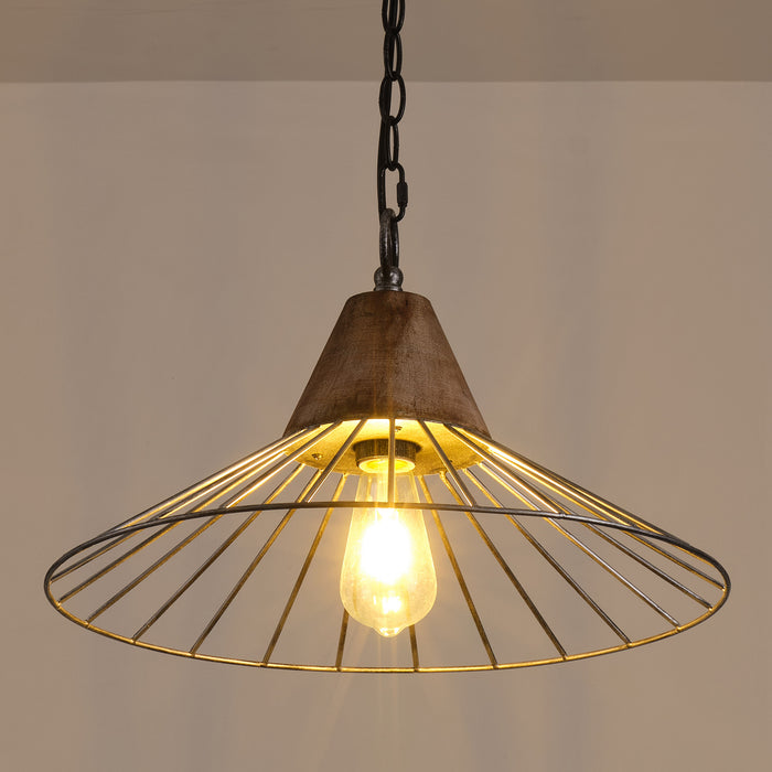 1-light Urban Wash Industrial Pendant Lighting