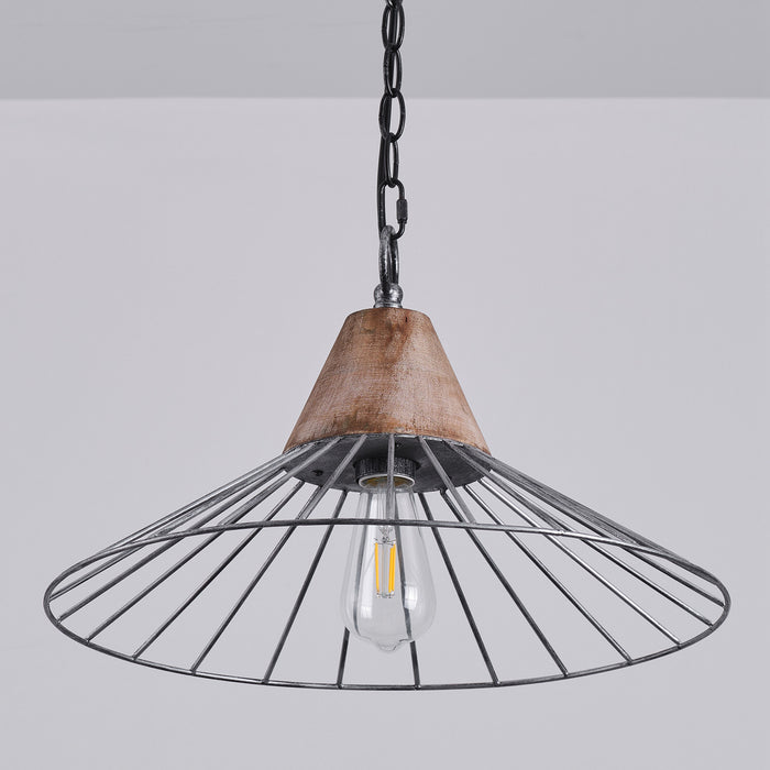 1-light Urban Wash Industrial Pendant Lighting