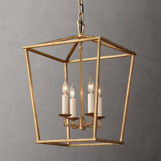 4-Light Hamptons Modern Candela-Style Pendant Lighting with Adjustable Hanging Length