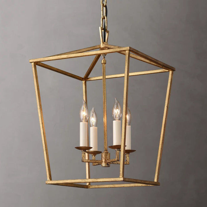 4-Light Modern Candela-Style Pendant Lighting with Adjustable Hanging Length