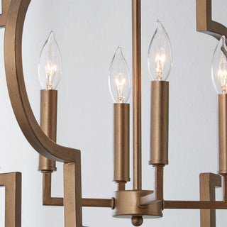 4-Light Traditional Hamptons S / L Size Chandelier with Adjustable Hanging Length