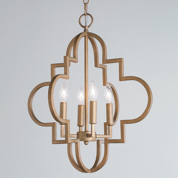 4-Light Traditional S / L Size Chandelier with Adjustable Hanging Length