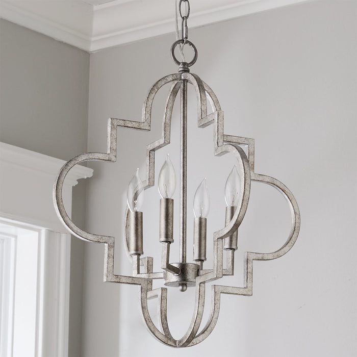 4-Light Traditional S / L Size Chandelier with Adjustable Hanging Length