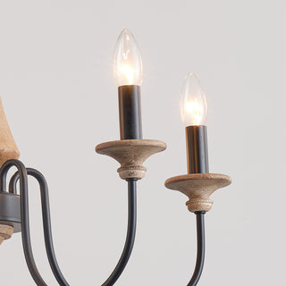 5-Light Farmhouse Pendant Lighting for Dining Room
