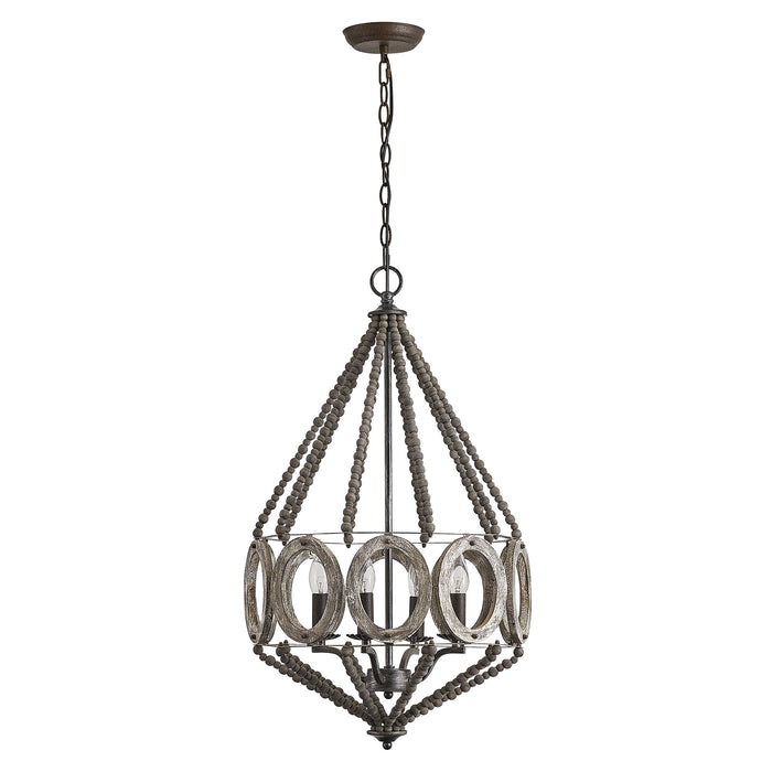 4-Light Farmhouse Pendant Lighting