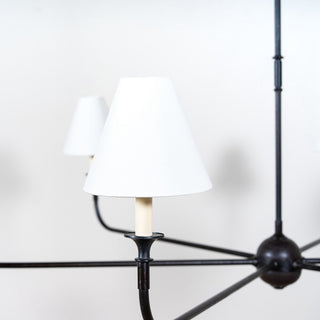 4-Light / 6-Light Hamptons Modern Chandelier Ceiling Light with Adjustable Hanging Length