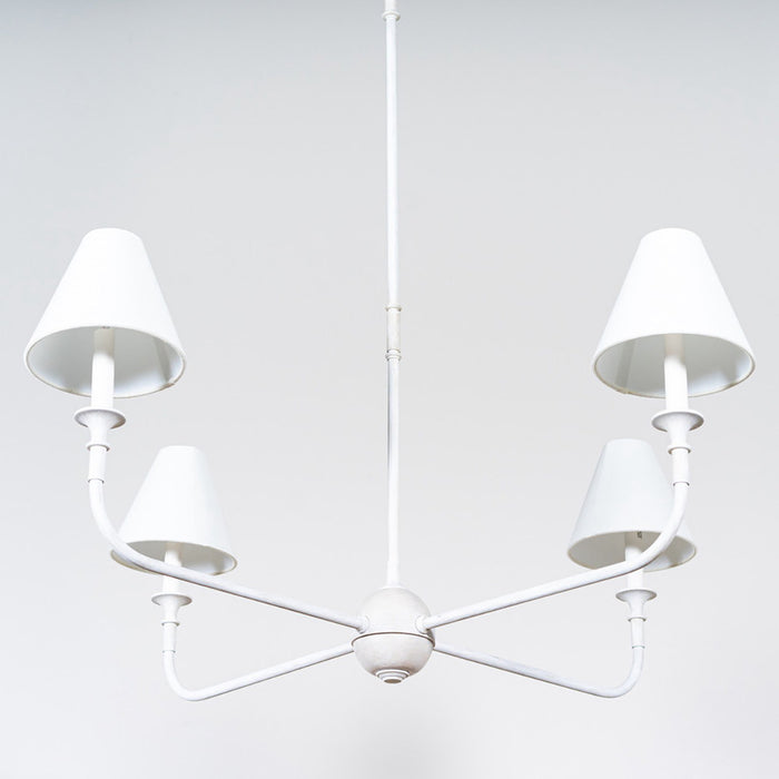 4-Light / 6-Light Vintage Modern Chandelier Ceiling Light with Adjustable Hanging Length