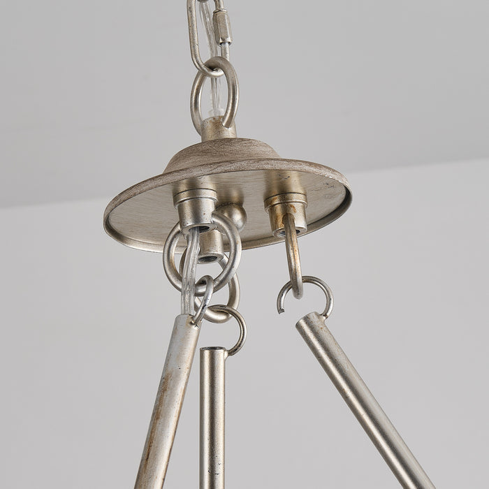 5-Light Farmhouse Wheel Pendant Lighting