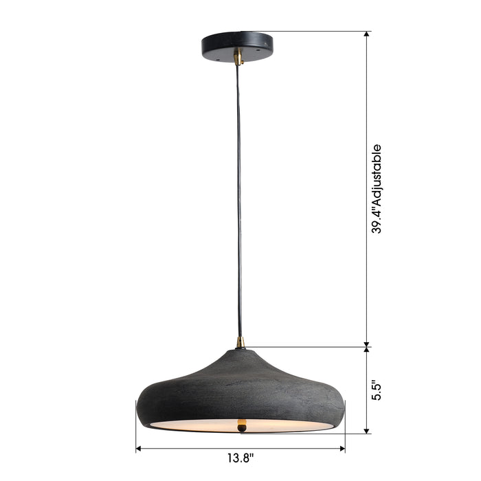 1-Light Modern Pendant Lighting with LED