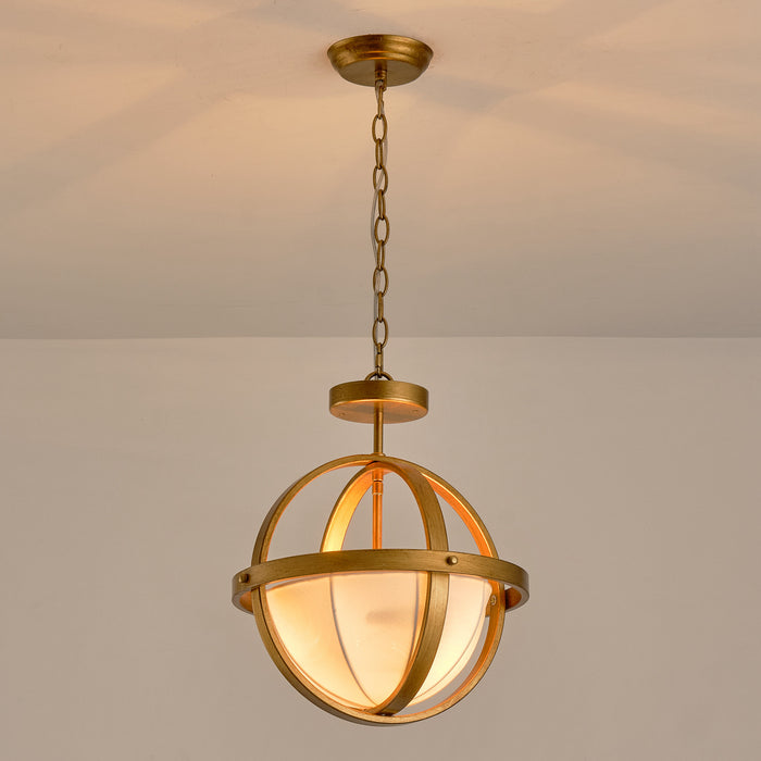 Modern Two Light Semi-Flush Convertible Pendant Lighting