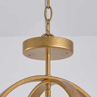 Hamptons Modern Two Light Semi-Flush Convertible Pendant Lighting