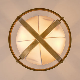 Hamptons Modern Two Light Semi-Flush Convertible Pendant Lighting