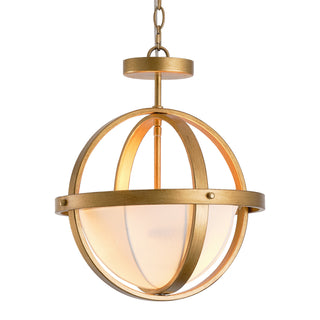 Hamptons Modern Two Light Semi-Flush Convertible Pendant Lighting