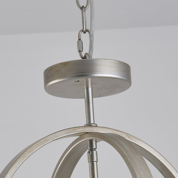 Modern Two Light Semi-Flush Convertible Pendant Lighting