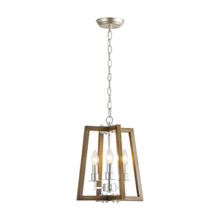 3-Light Hamptons Kitchen Island Pendant Hanging Lantern, Farmhouse Hanging Lamp for Dining Room Foyer Entryway Hallway With Adjustable Hanging Length